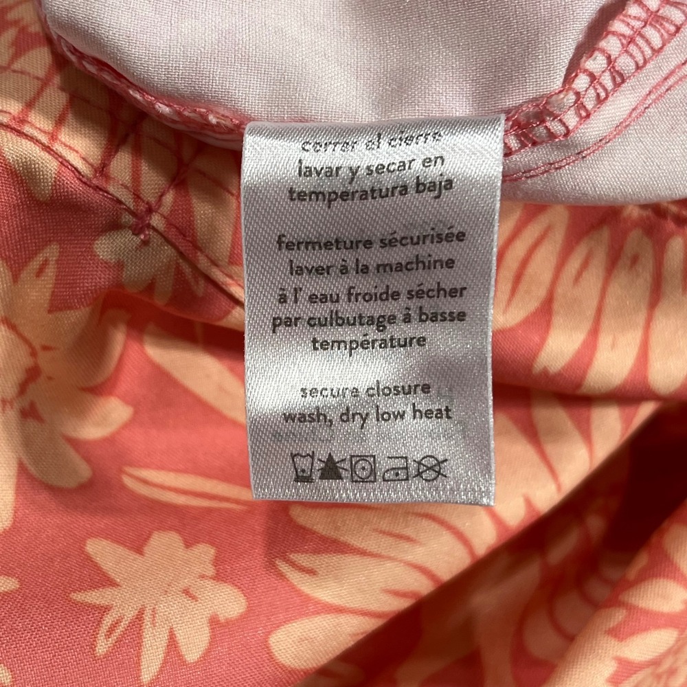 RipSkirt Hawaii Boho Surfer Wrap Skirt Peach Sunflower Small Vibrant Beachy - Picture 11 of 11